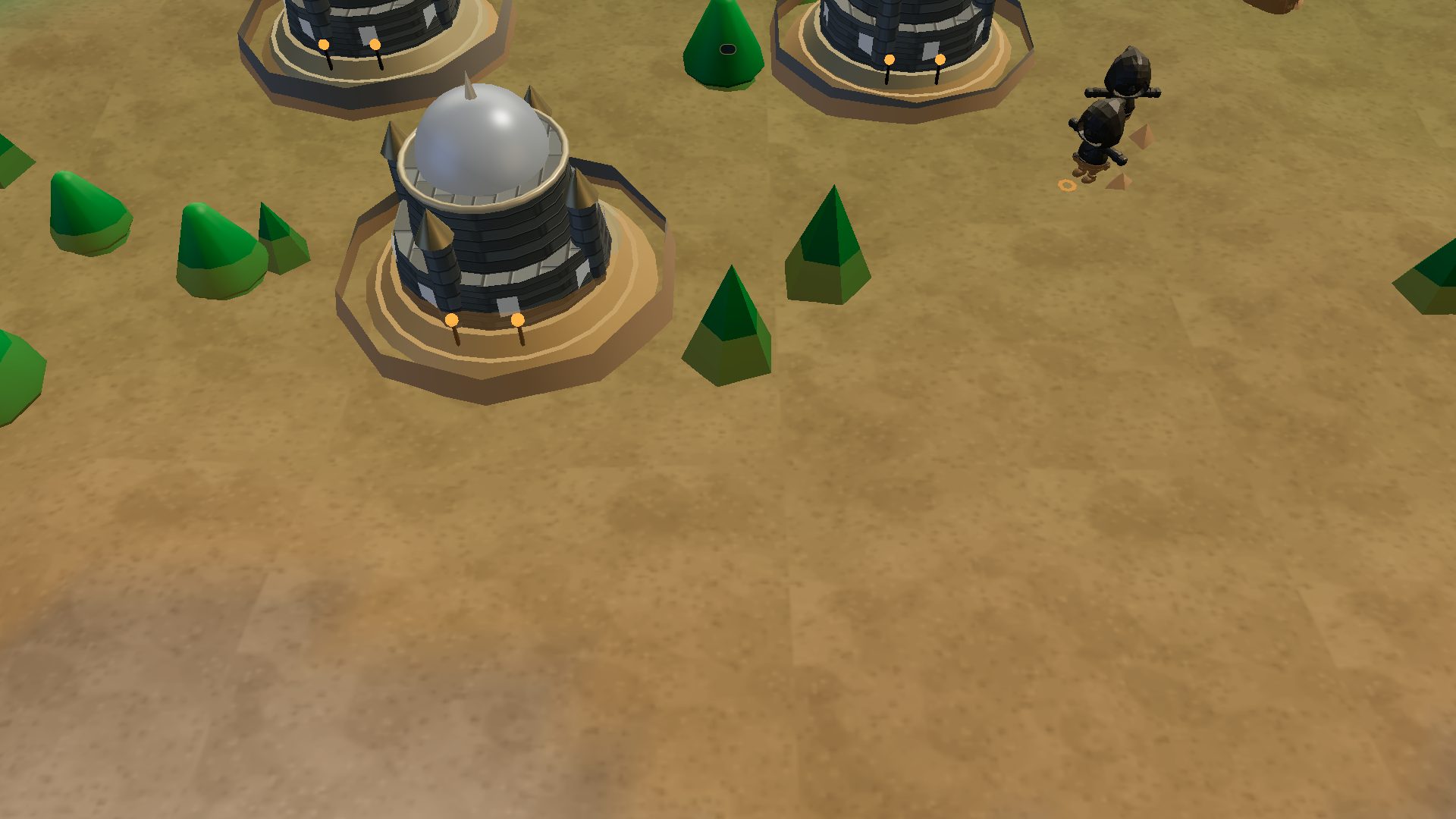 Sparse southern country on the world map